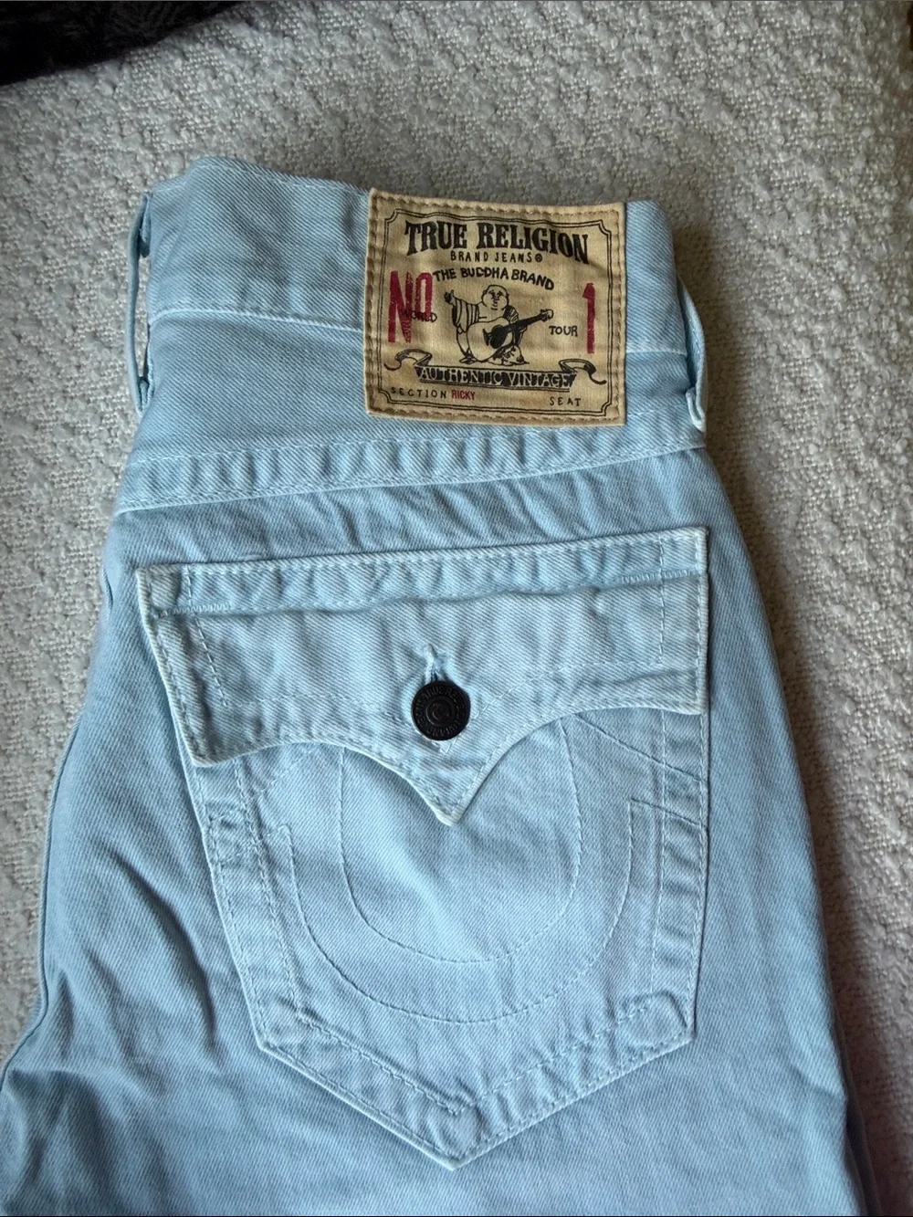 True Religion Light Blue Men’s Bootcut Jeans
